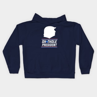 Shithole President Kids Hoodie